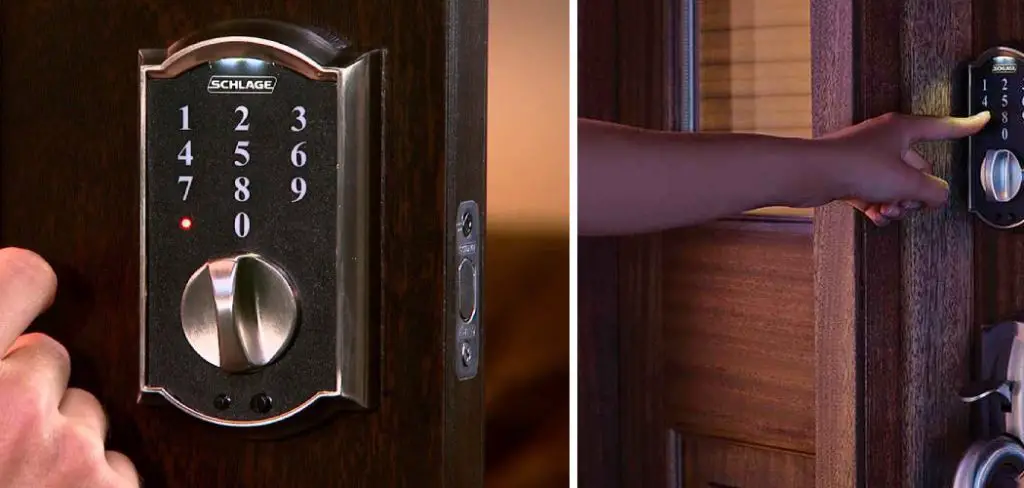 How to Pick a Schlage Keypad Lock