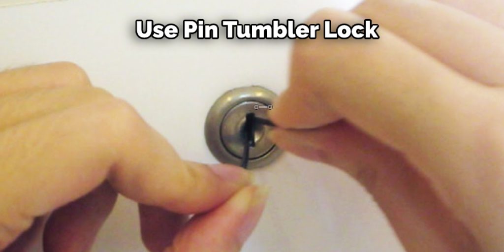  Use Button Pin Tumbler Lock