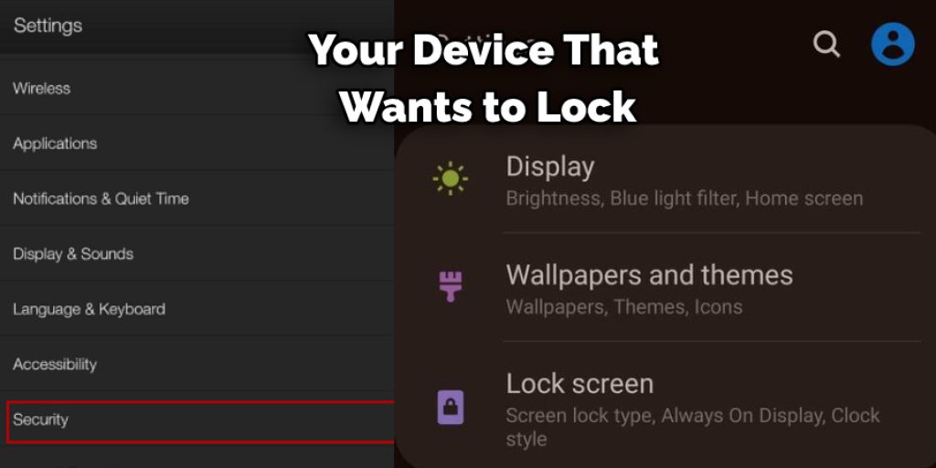 Your Device That Wants to Lock