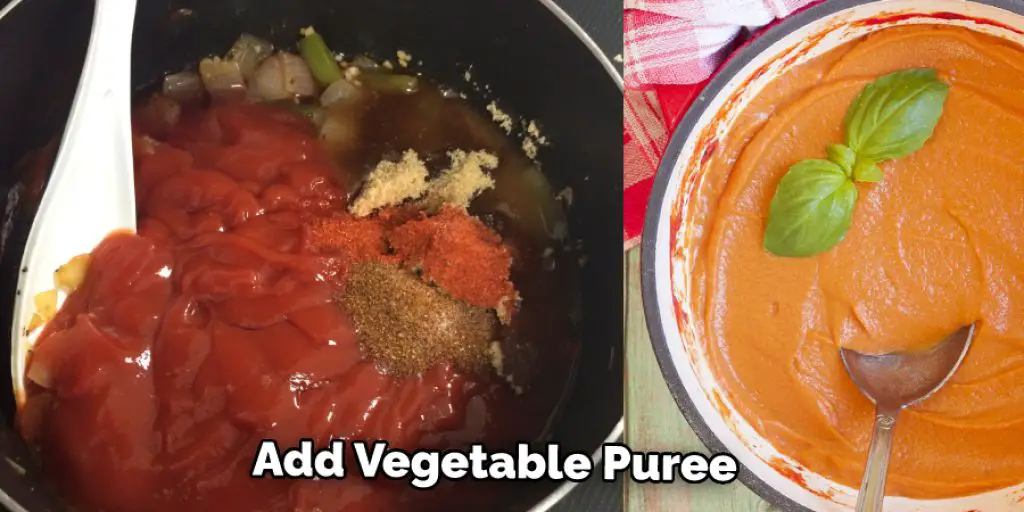 Add Vegetable Puree