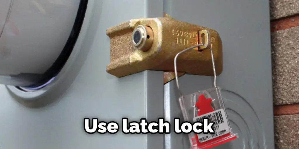 Use latch lock