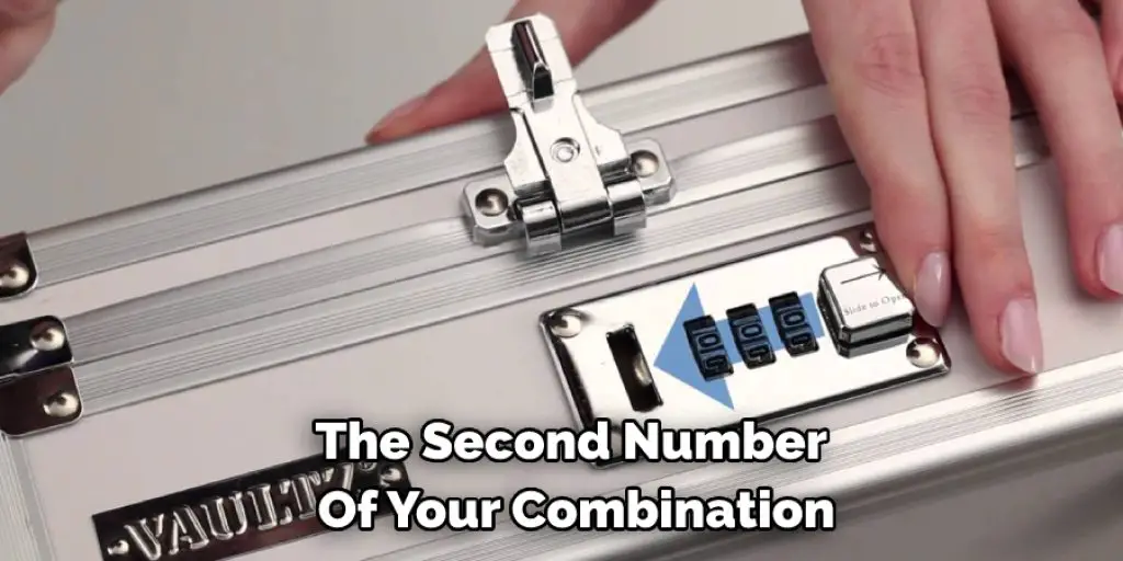 The Second Number  Of Your Combination