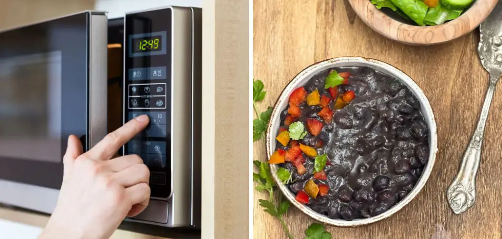 How to Cook Canned Black Beans in Microwave