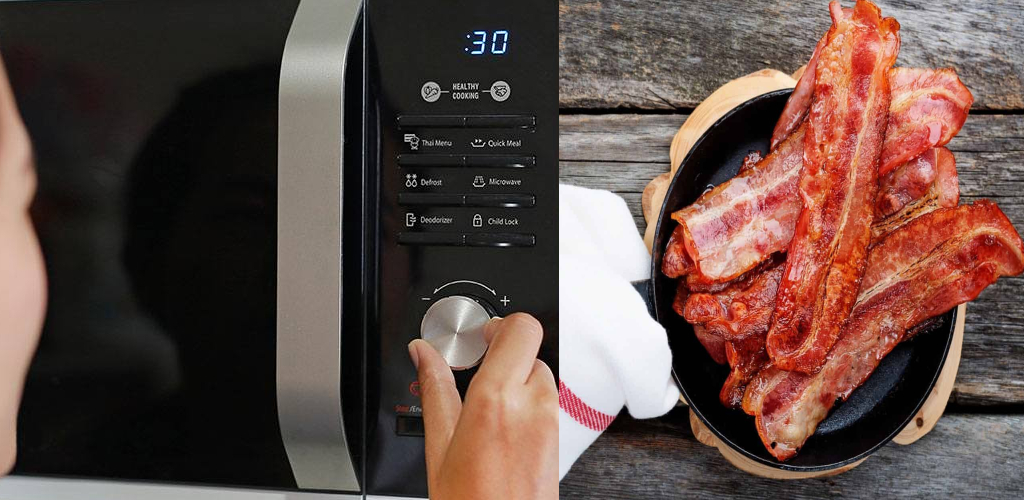 How to Reheat Bacon in Microwave