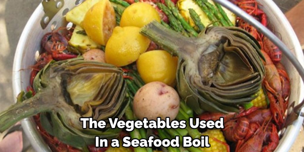 The Vegetables Used  In a Seafood Boil 