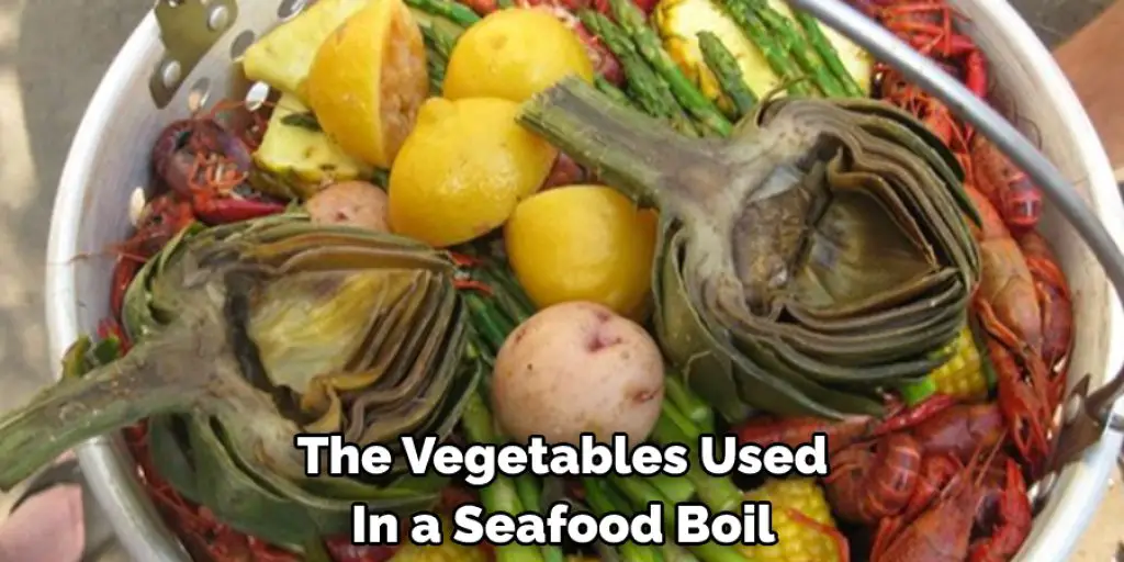 The Vegetables Used  In a Seafood Boil 