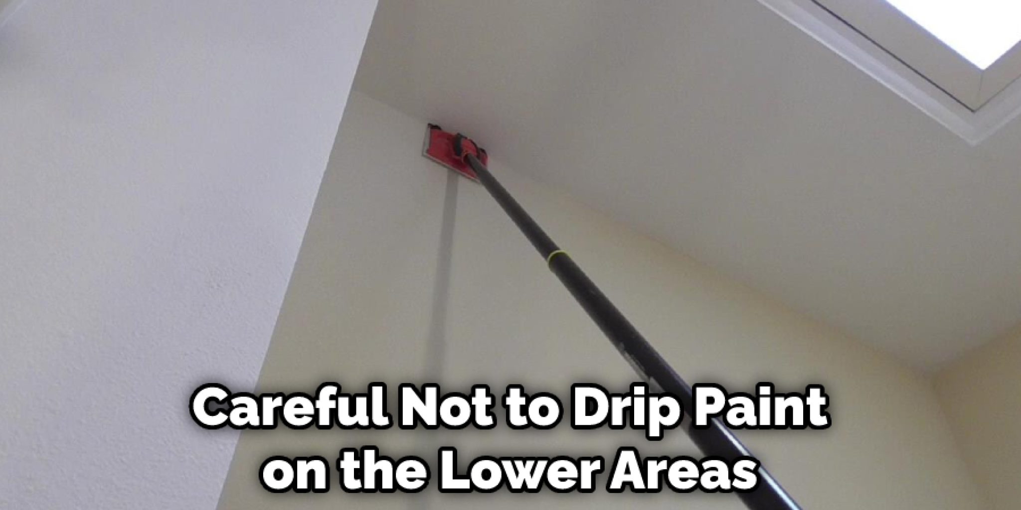 How to Paint High Stairwell Without Ladder 5 Steps Guide