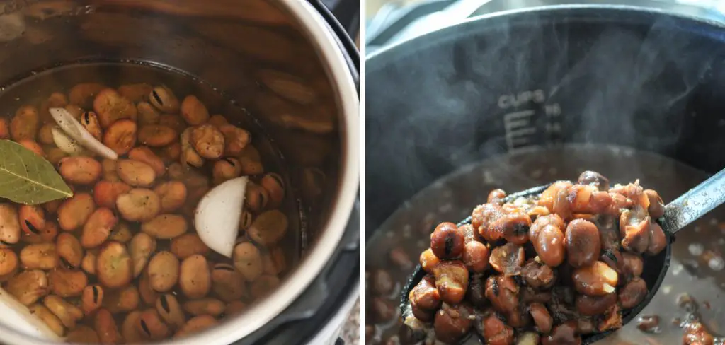 fava beans pressure cooker