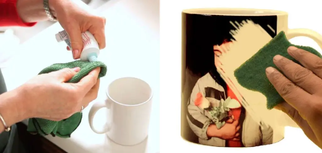 How to Remove Sublimation Ink from Mugs