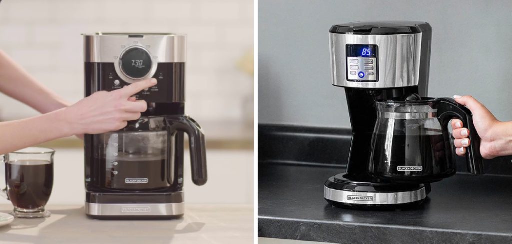How to Set Timer on Black and Decker Coffee Maker