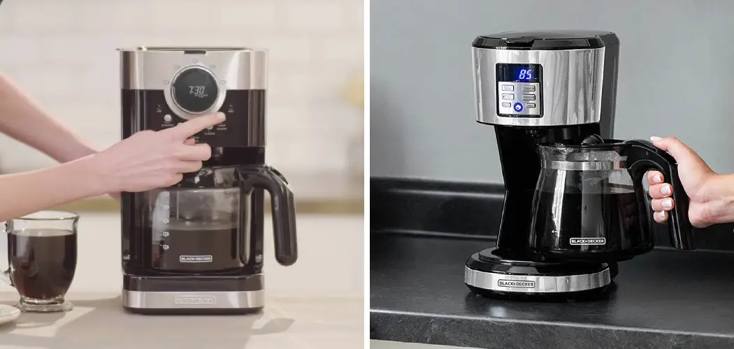 How to Set Timer on Black and Decker Coffee Maker in 7 Steps