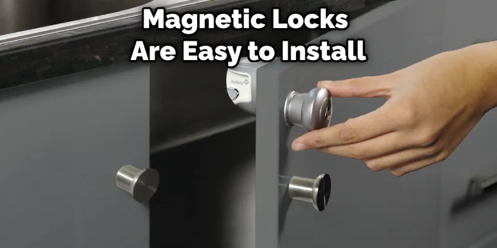 Magnetic Locks  Are Easy to Install