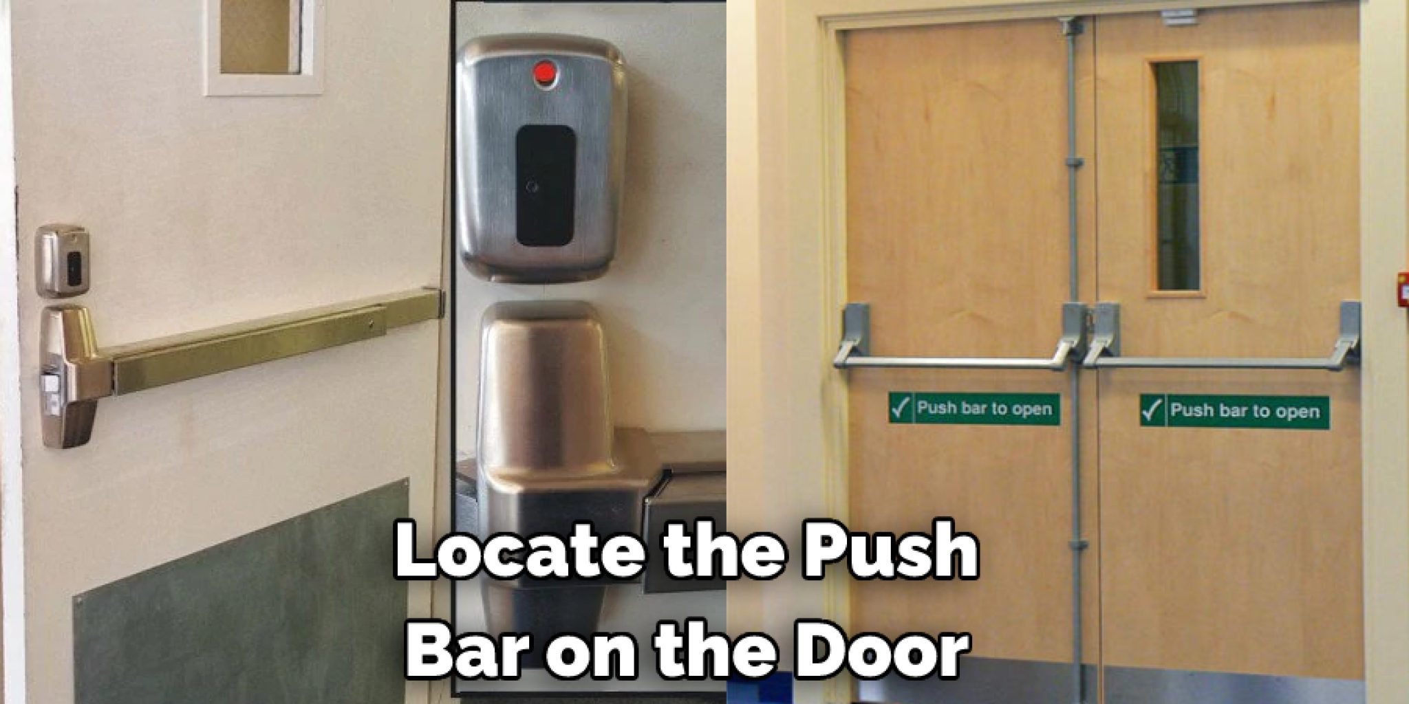 How to Lock a Push Bar Door Without Key in 05 Easy Steps