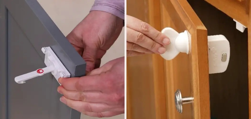 how to install safety first cabinet locks