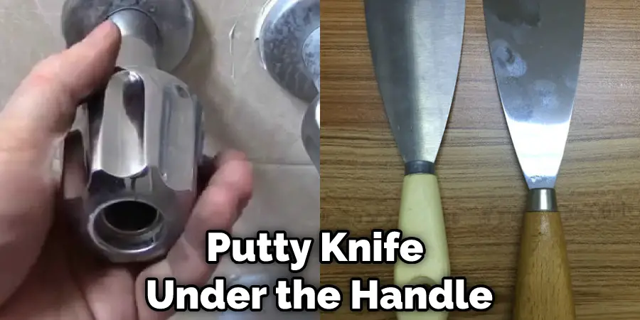 Putty Knife Under the Handle