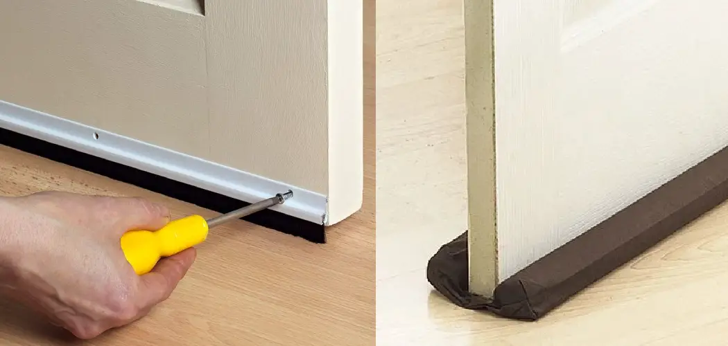How to Stop Bugs From Coming Under the Door