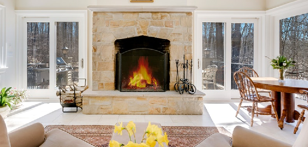 How to Hide Tv Wires Over Brick Fireplace
