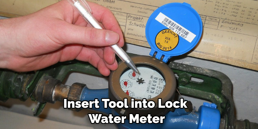 Open a Locked Water  Meter Cover