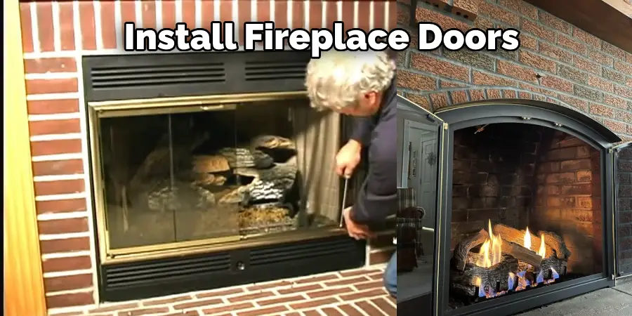 Install Fireplace Doors