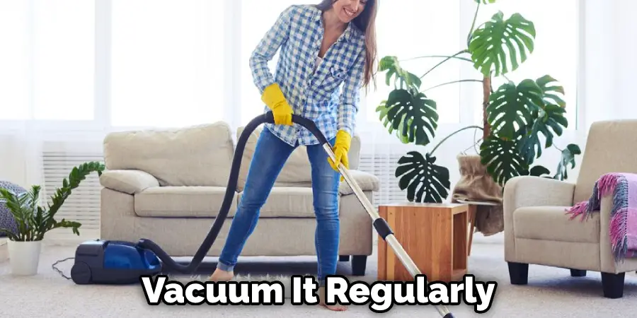 Vacuum It Regularly