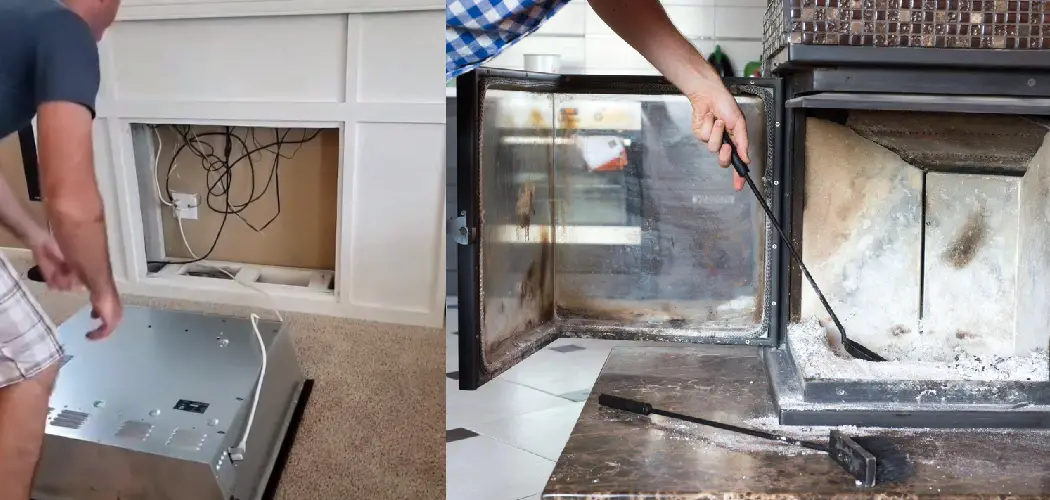 How to Clean Electric Fireplace