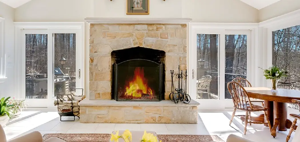 How to Paint Tile Fireplace