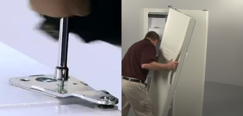 How to Take the Doors Off a Samsung Refrigerator
