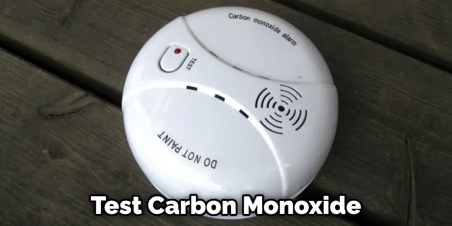 Test Carbon Monoxide