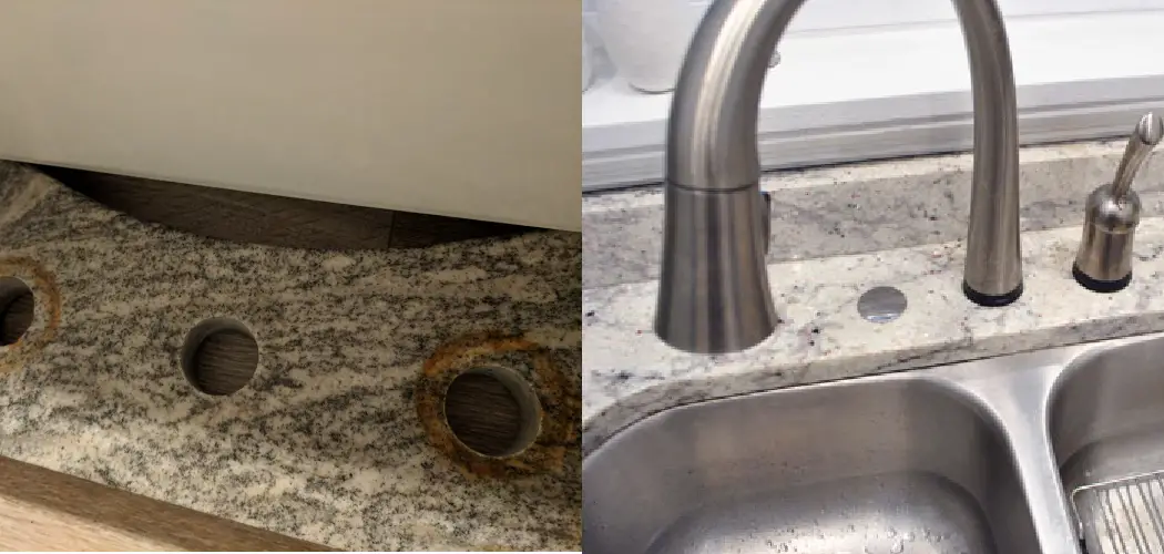 How to Plug Faucet Holes in Granite