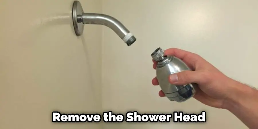 Remove the Shower Head