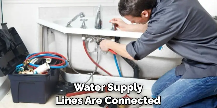 Water Supply Lines Are Connected