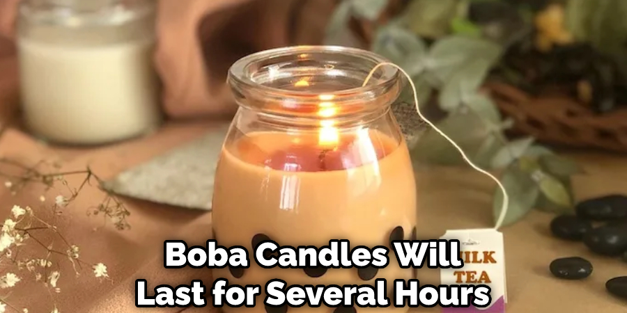 Boba Candles Will Last for Several Hours