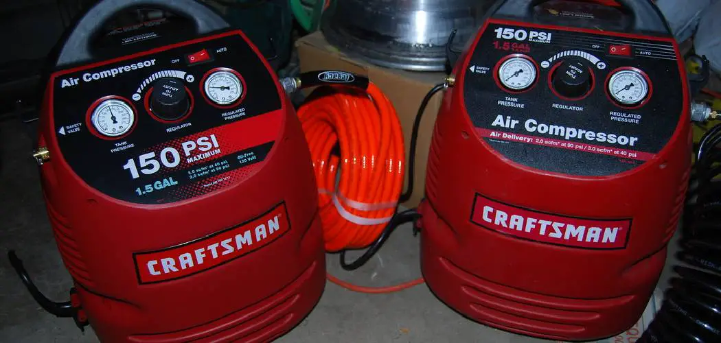 How to Drain Craftsman Air Compressor
