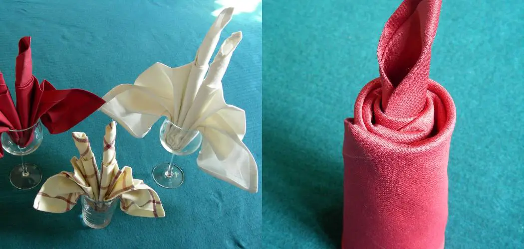 How to Fold a Candle Napkin