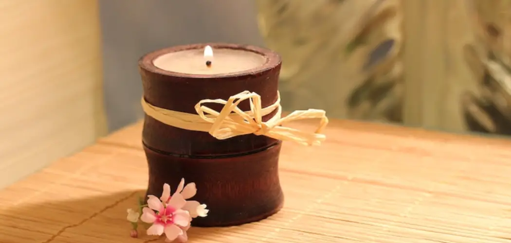 How to Make Bamboo Candles