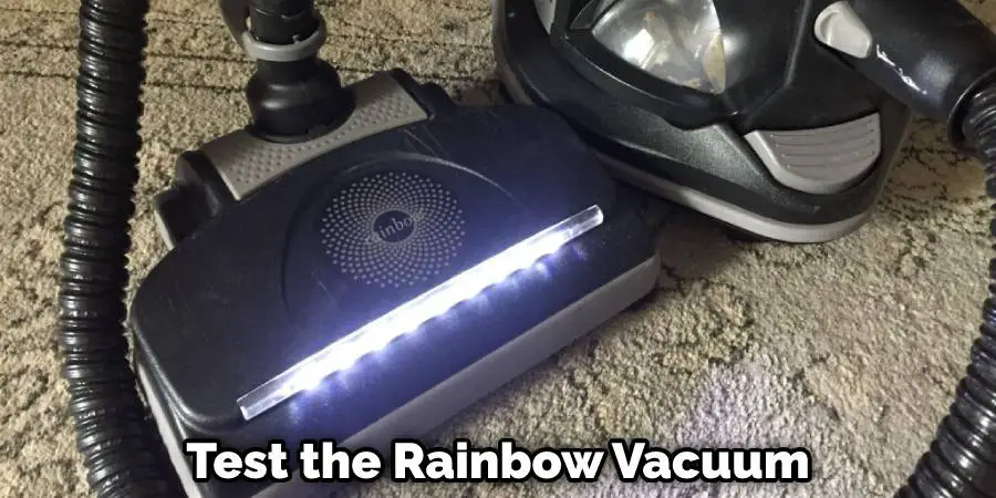 Test the Rainbow Vacuum