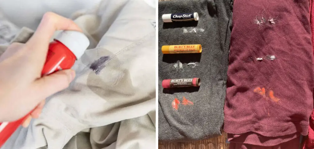 How to Get Lip Gloss Out of Clothes