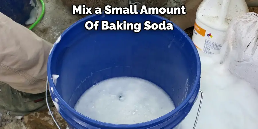 Mix a Small Amount of Either Dish Soap