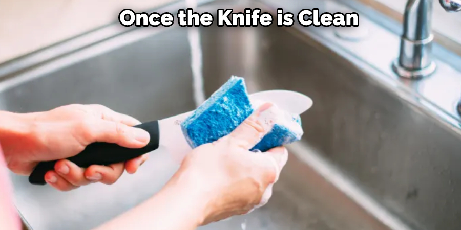 Once the Knife is Clean