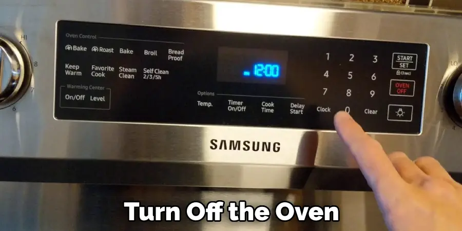 Turn Off the Oven