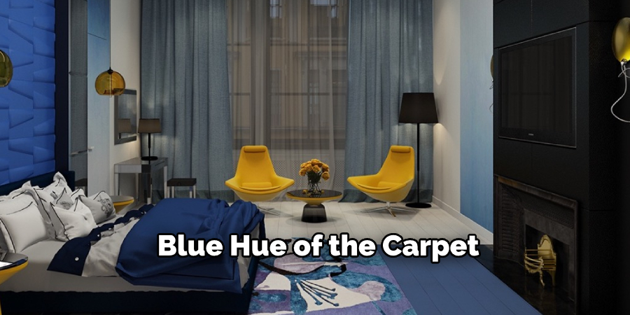  Blue Hue of the Carpet