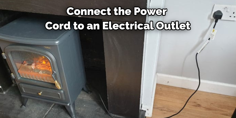 Connect the Power Cord to an Electrical Outlet