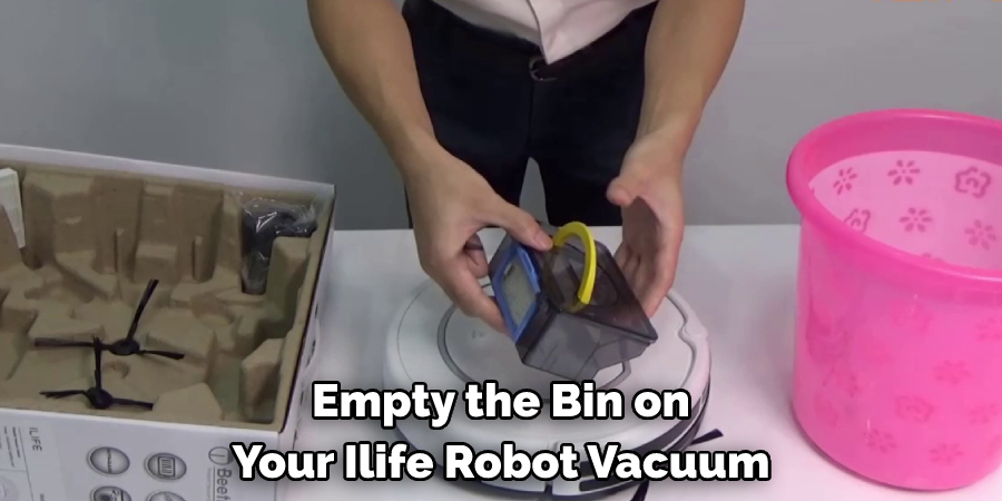 Empty the Bin on Your Ilife Robot Vacuum