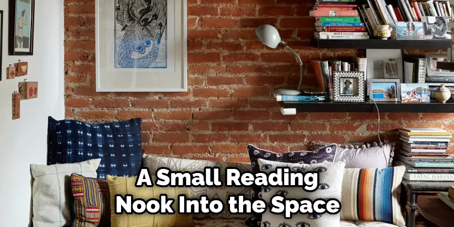 A Small Reading Nook Into the Space