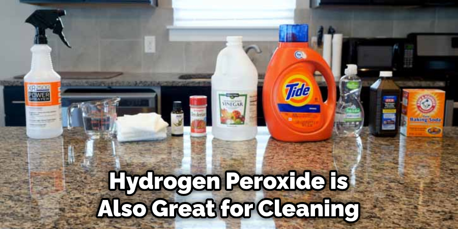 Hydrogen Peroxide is Also Great for Cleaning