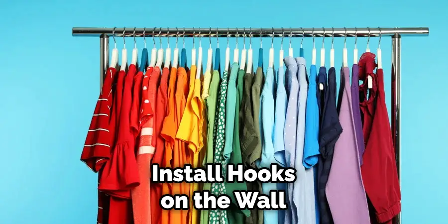 Install Hooks on the Wall