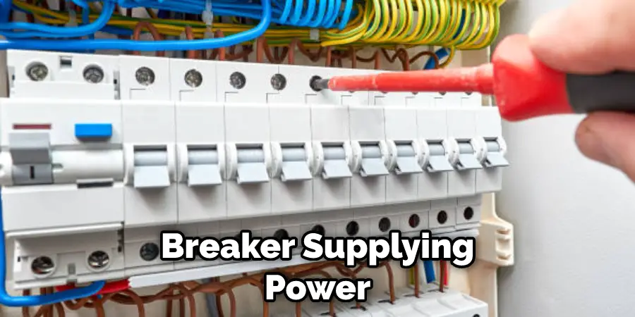 Breaker Supplying Power