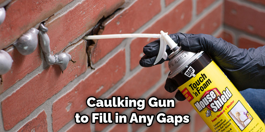 Caulking Gun to Fill in Any Gaps