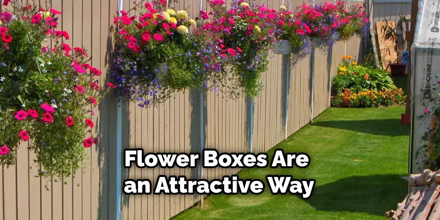 Flower Boxes Are an Attractive Way