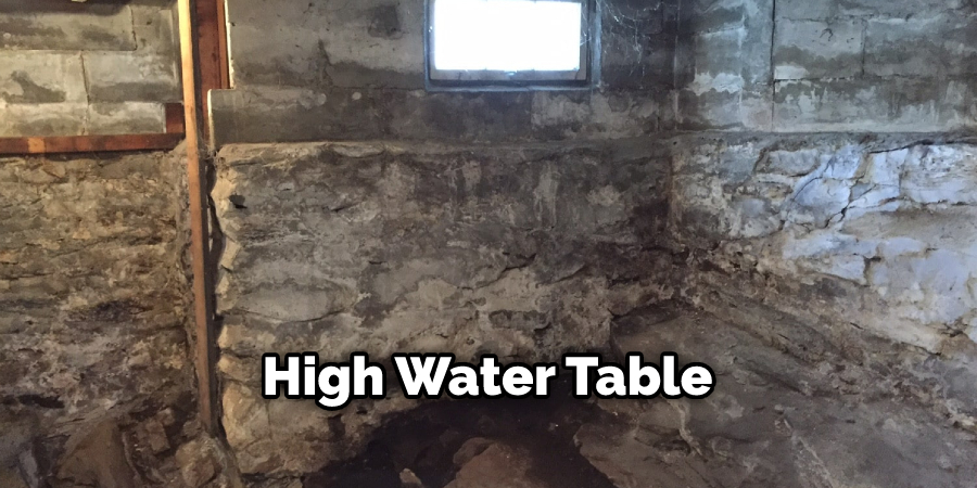 High Water Table